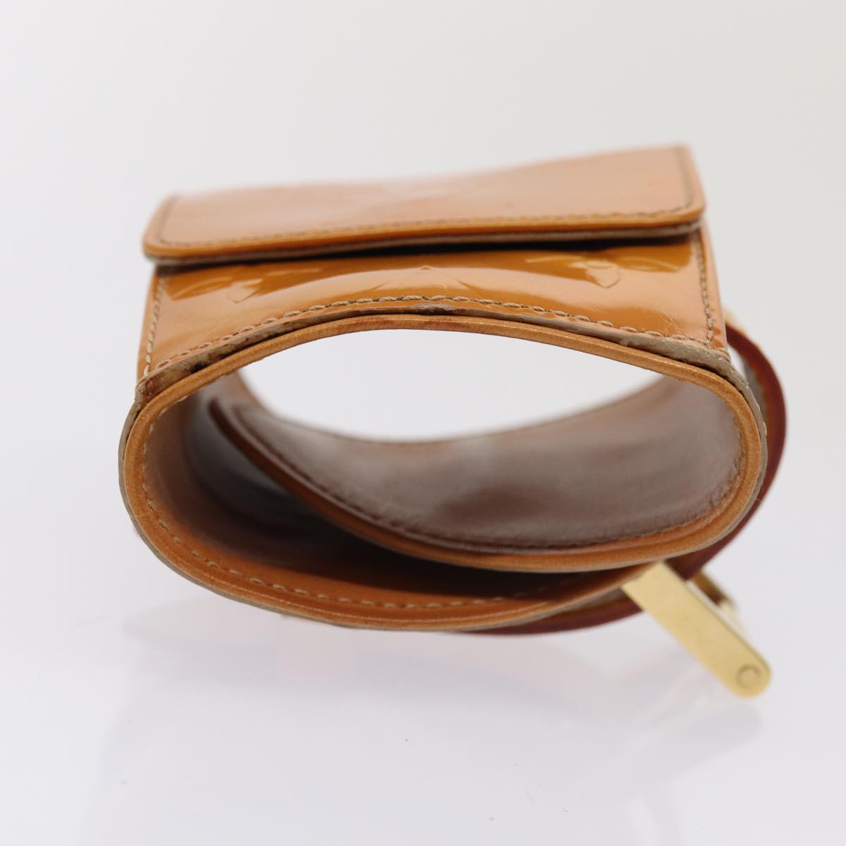 Louis Vuitton Lafayette Street Beige Patent Leather Wallet