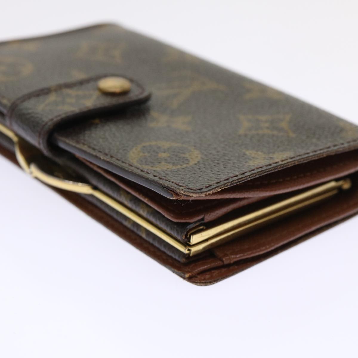 Louis Vuitton Viennois Brown Canvas Wallet