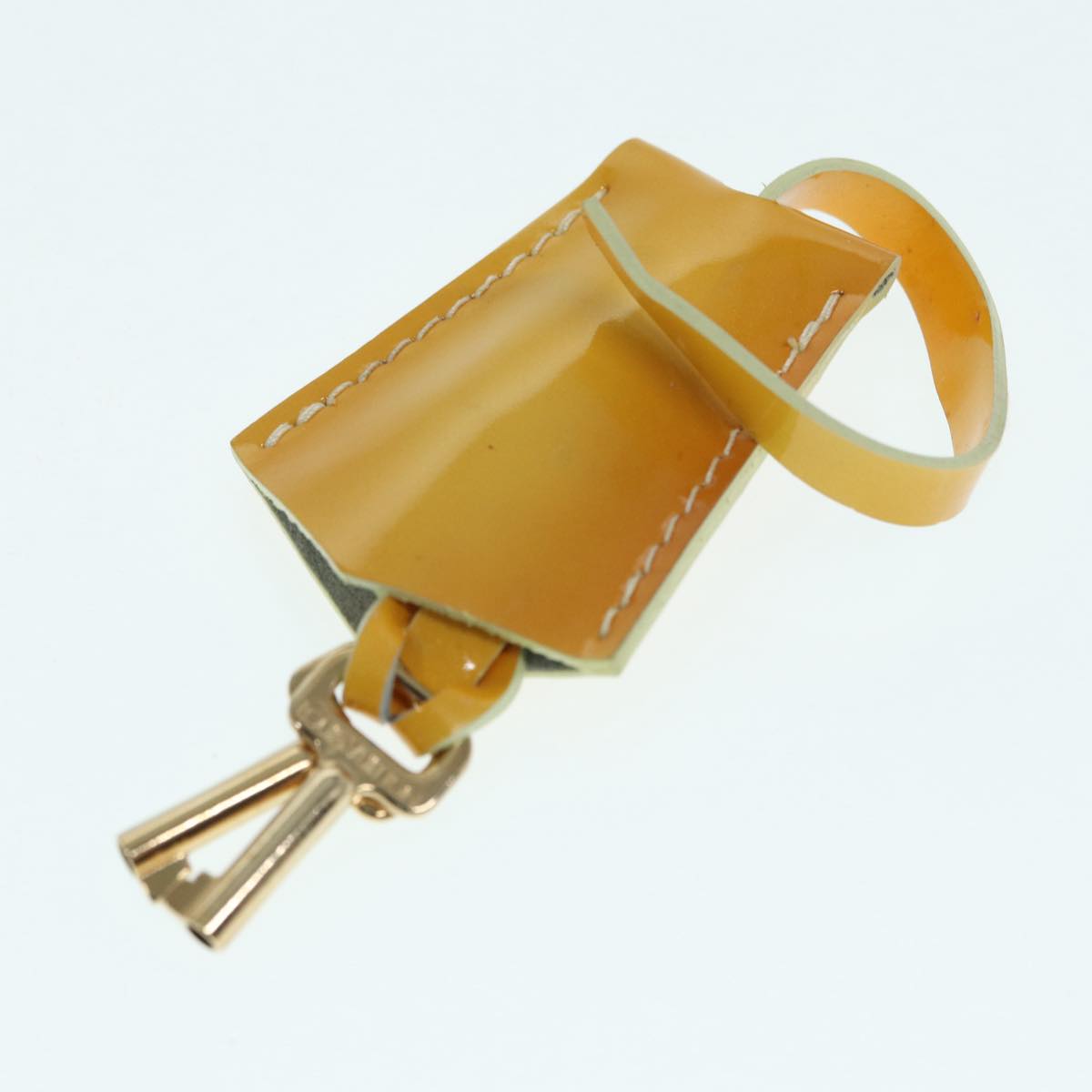Louis Vuitton Spring Street Yellow Patent Leather Handbag