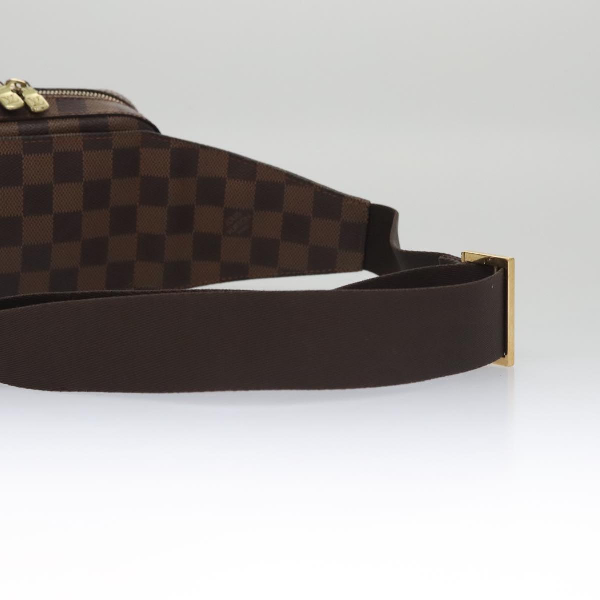Louis Vuitton Geronimos Brown Canvas Shoulder Bag