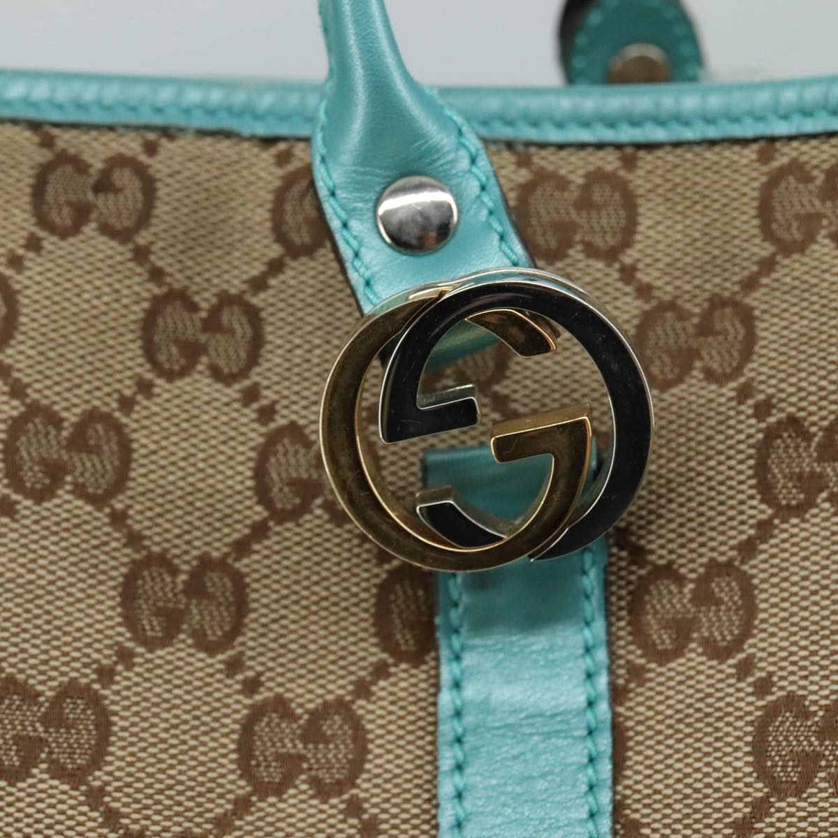 Gucci Gg Canvas Beige Canvas Tote Bag
