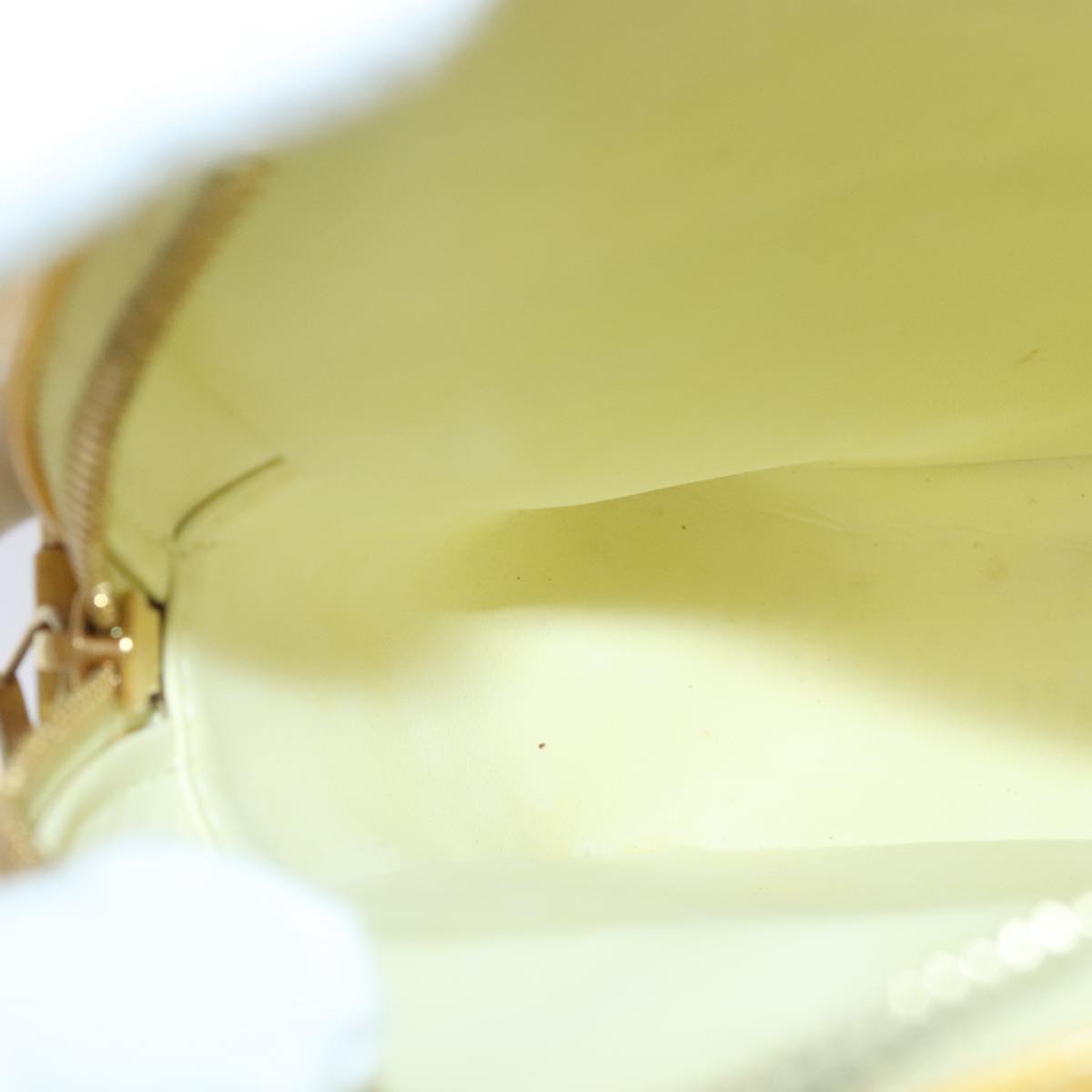 Louis Vuitton Wooster Yellow Patent Leather Shoulder Bag