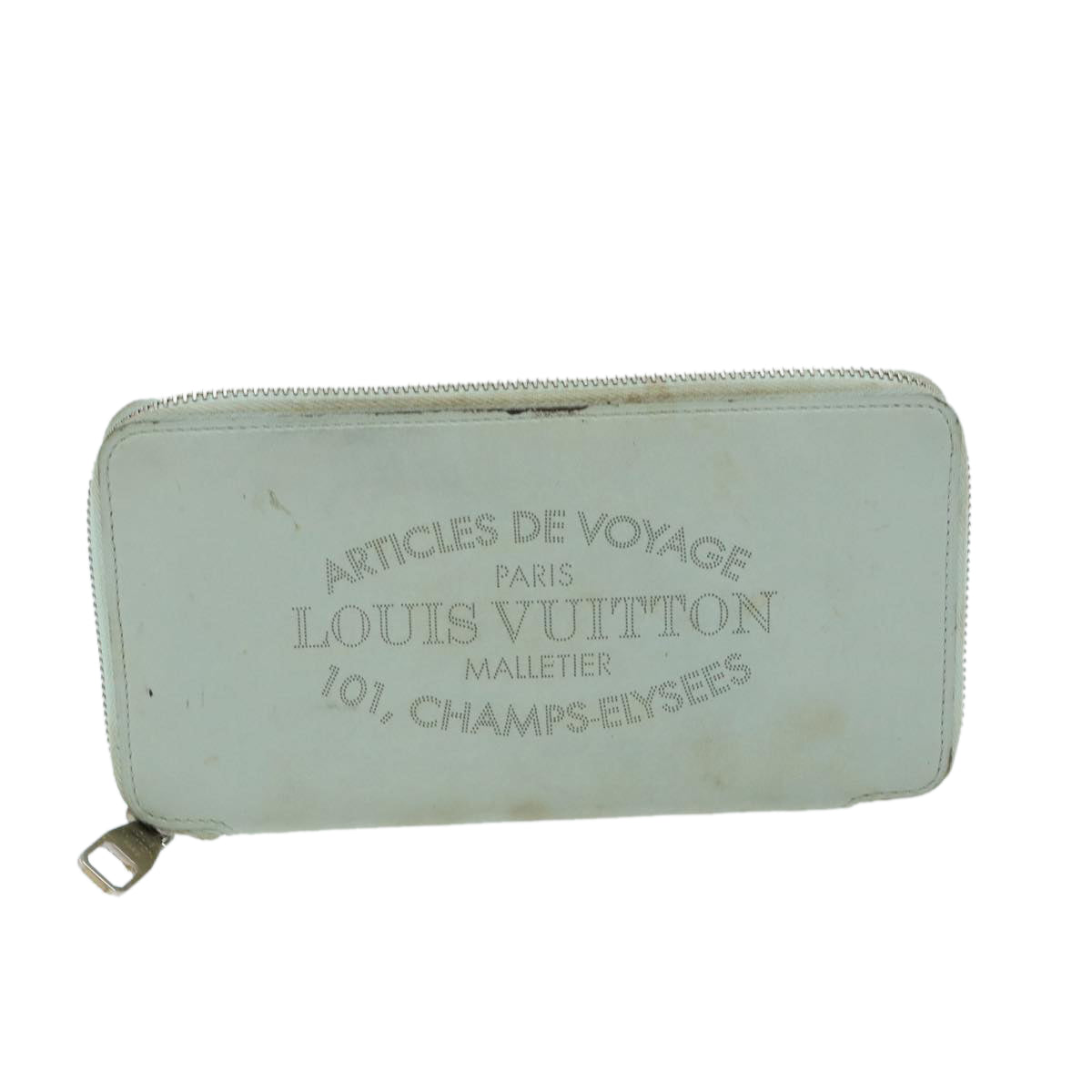 Louis Vuitton Jena Blue Leather Wallet