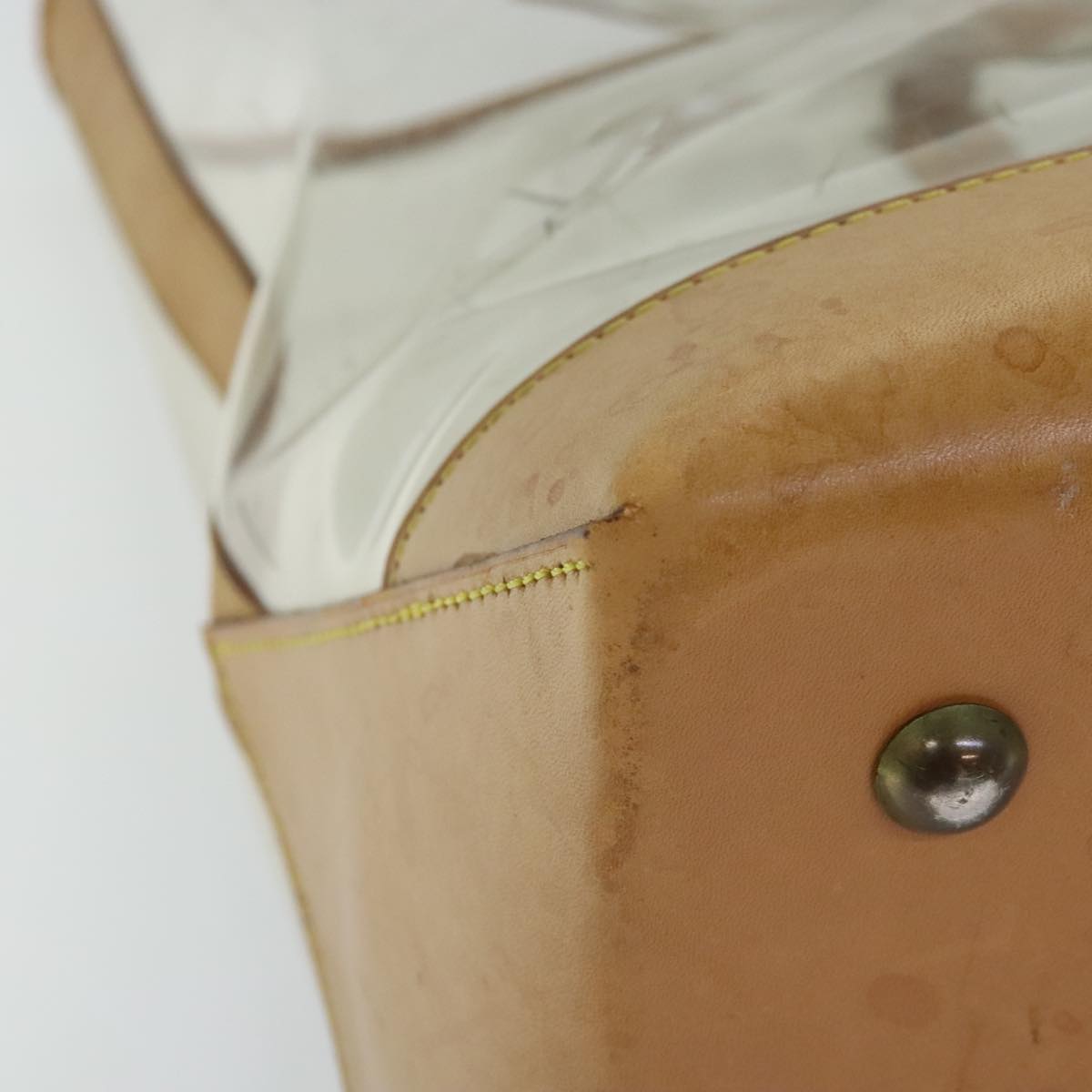 Louis Vuitton Isaac Mizrahi Transparent Vinyl Tote Bag