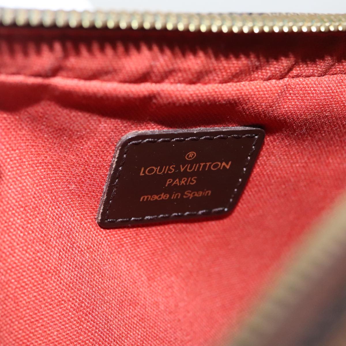 Louis Vuitton Geronimos Brown Canvas Shoulder Bag