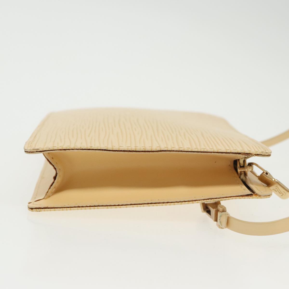 Louis Vuitton Beige Leather Shoulder Bag
