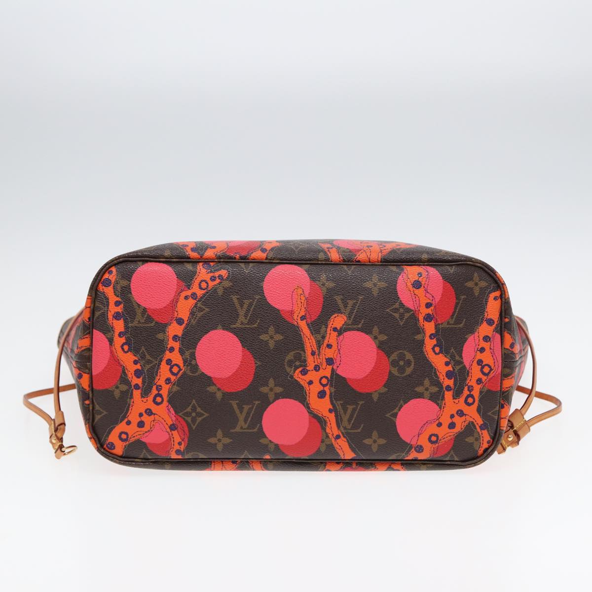 Louis Vuitton Neverfull Mm Brown Canvas Tote Bag