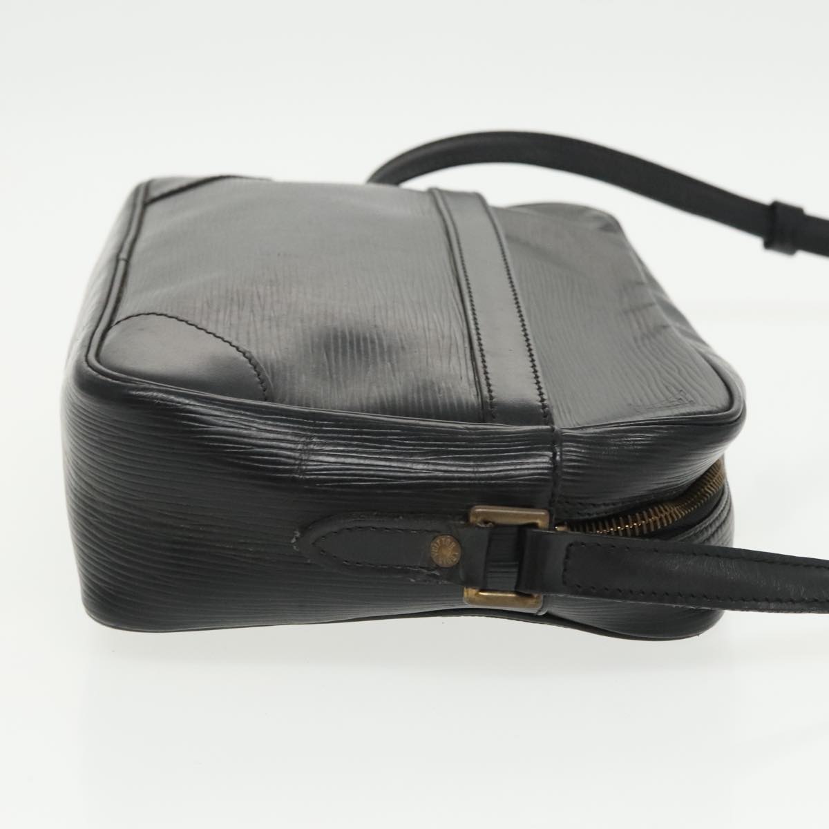Louis Vuitton Trocadéro Black Leather Shoulder Bag