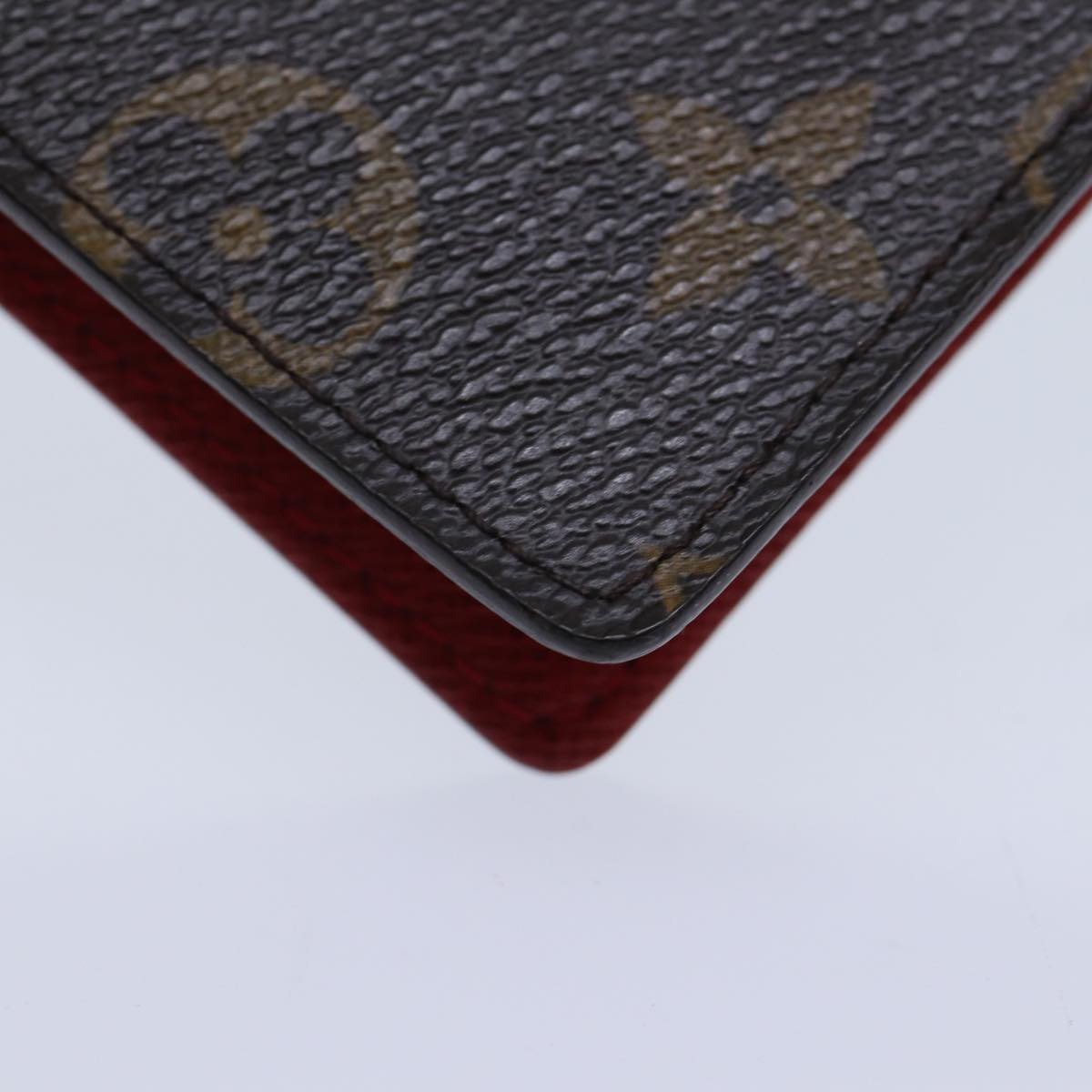 Louis Vuitton Agenda Pm Brown Canvas Wallet