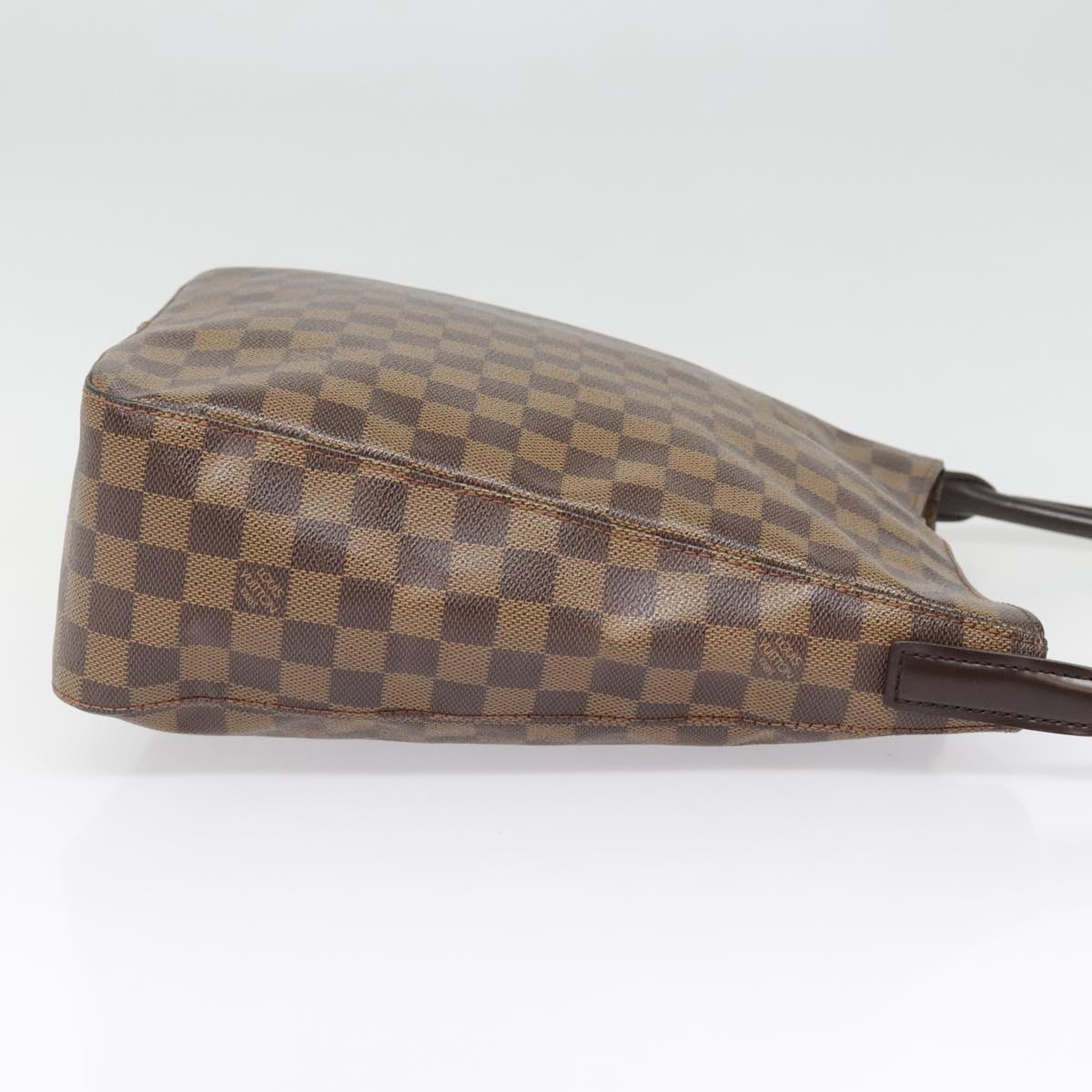 Louis Vuitton Looping Gm Brown Canvas Shoulder Bag