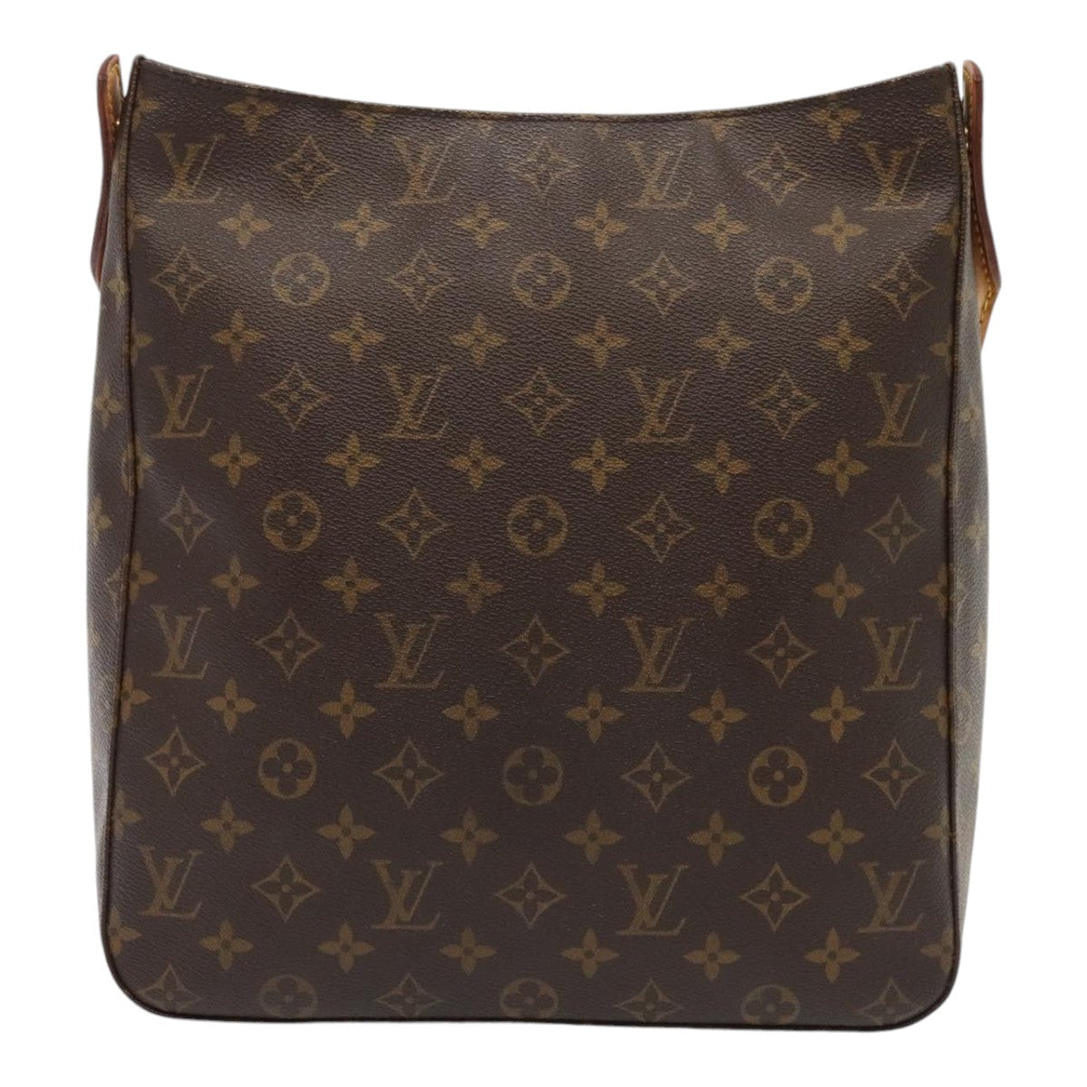 Louis Vuitton Looping Gm Brown Canvas Shoulder Bag
