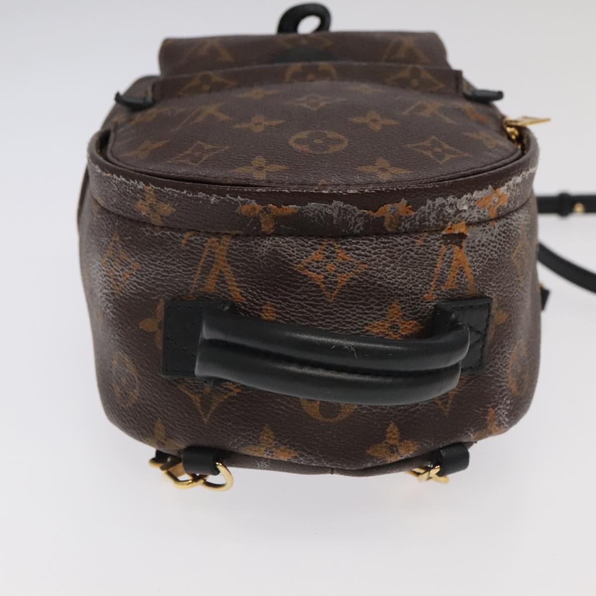 Louis Vuitton Palm Springs Mini Brown Canvas Backpack Bag