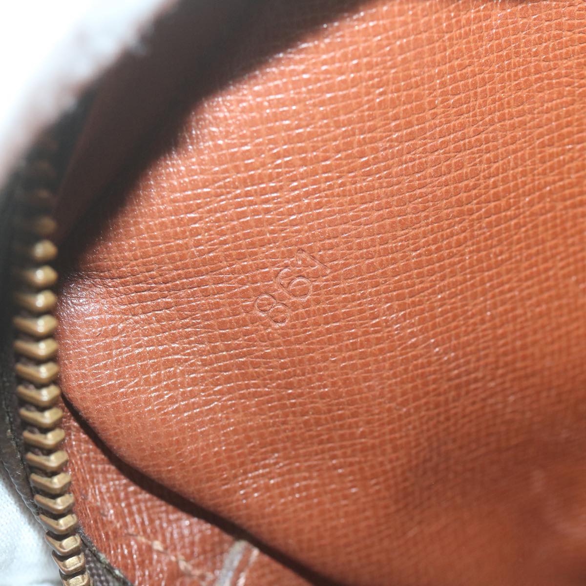 Louis Vuitton Marly Dragonne Brown Canvas Clutch Bag