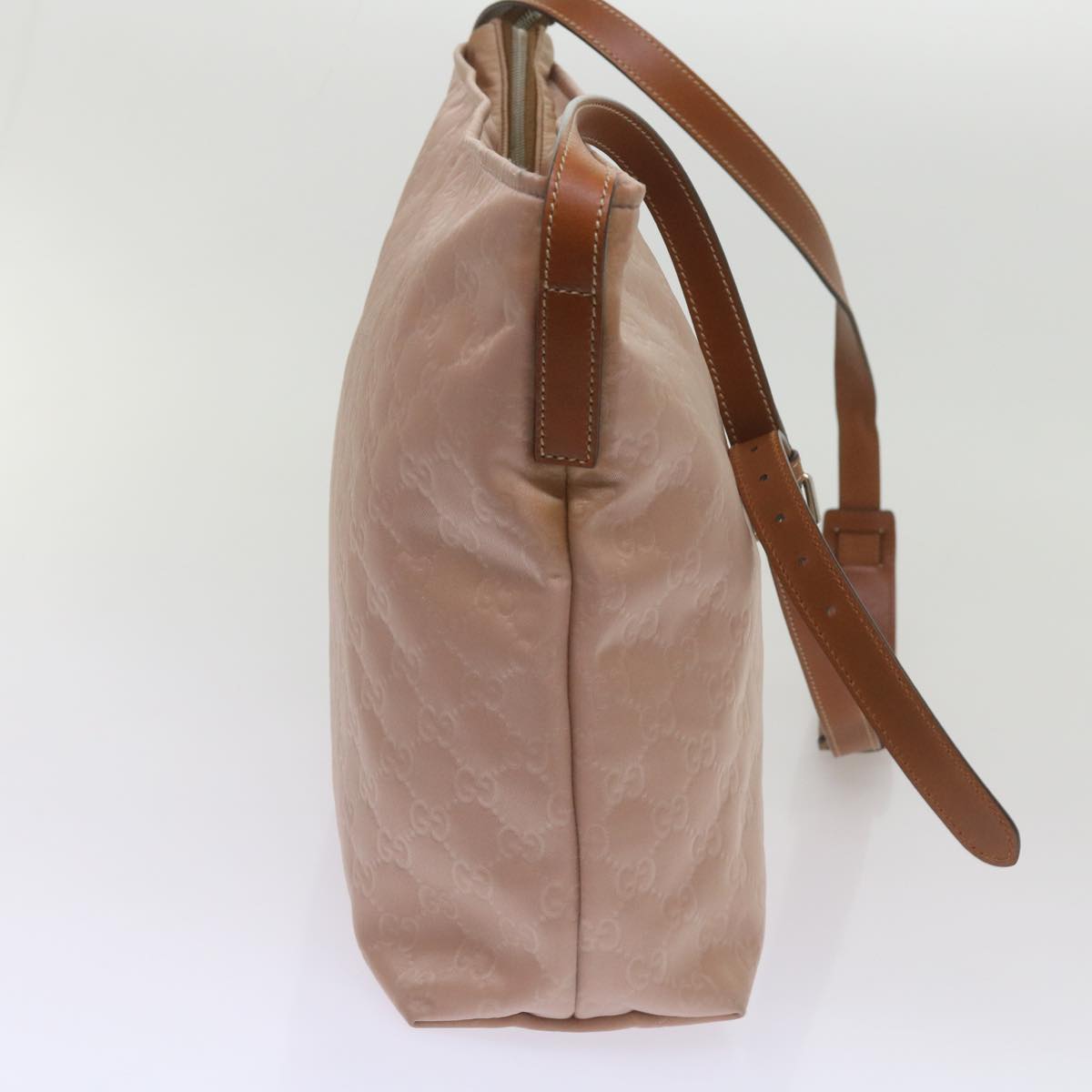 Gucci Gg Nylon Pink Synthetic Shoulder Bag