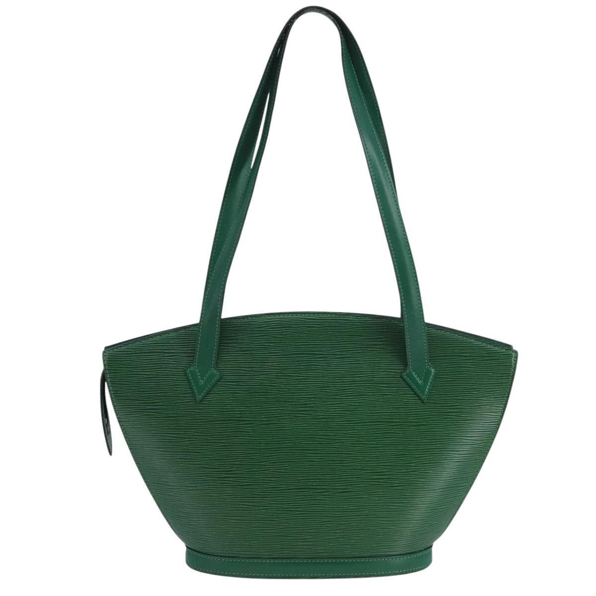 Louis Vuitton Saint Jacques Green Leather Shoulder Bag