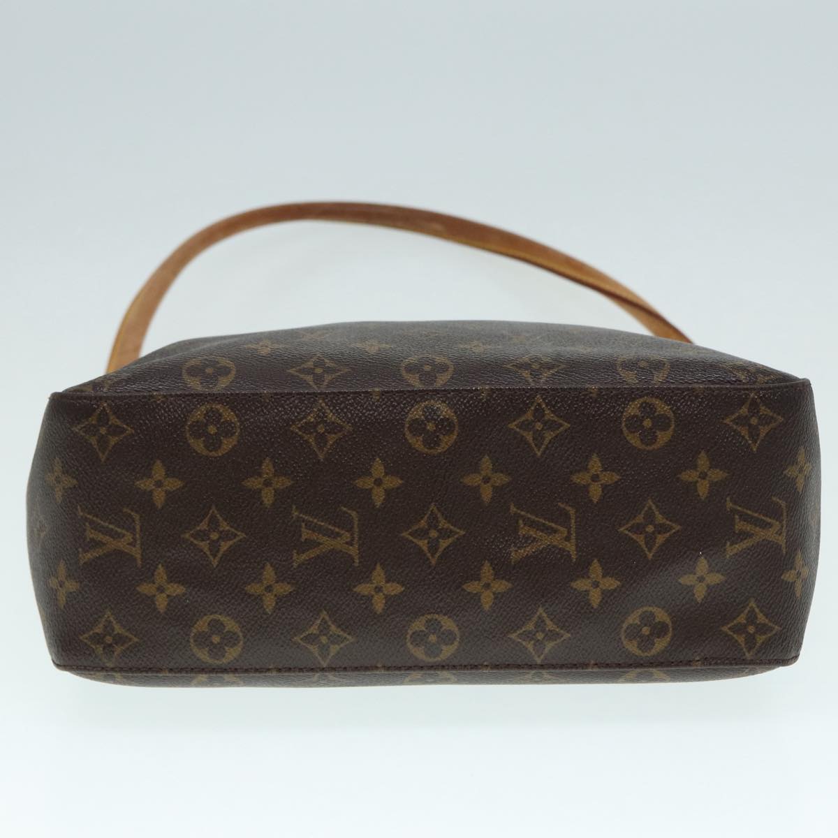 Louis Vuitton Looping Gm Brown Canvas Shoulder Bag