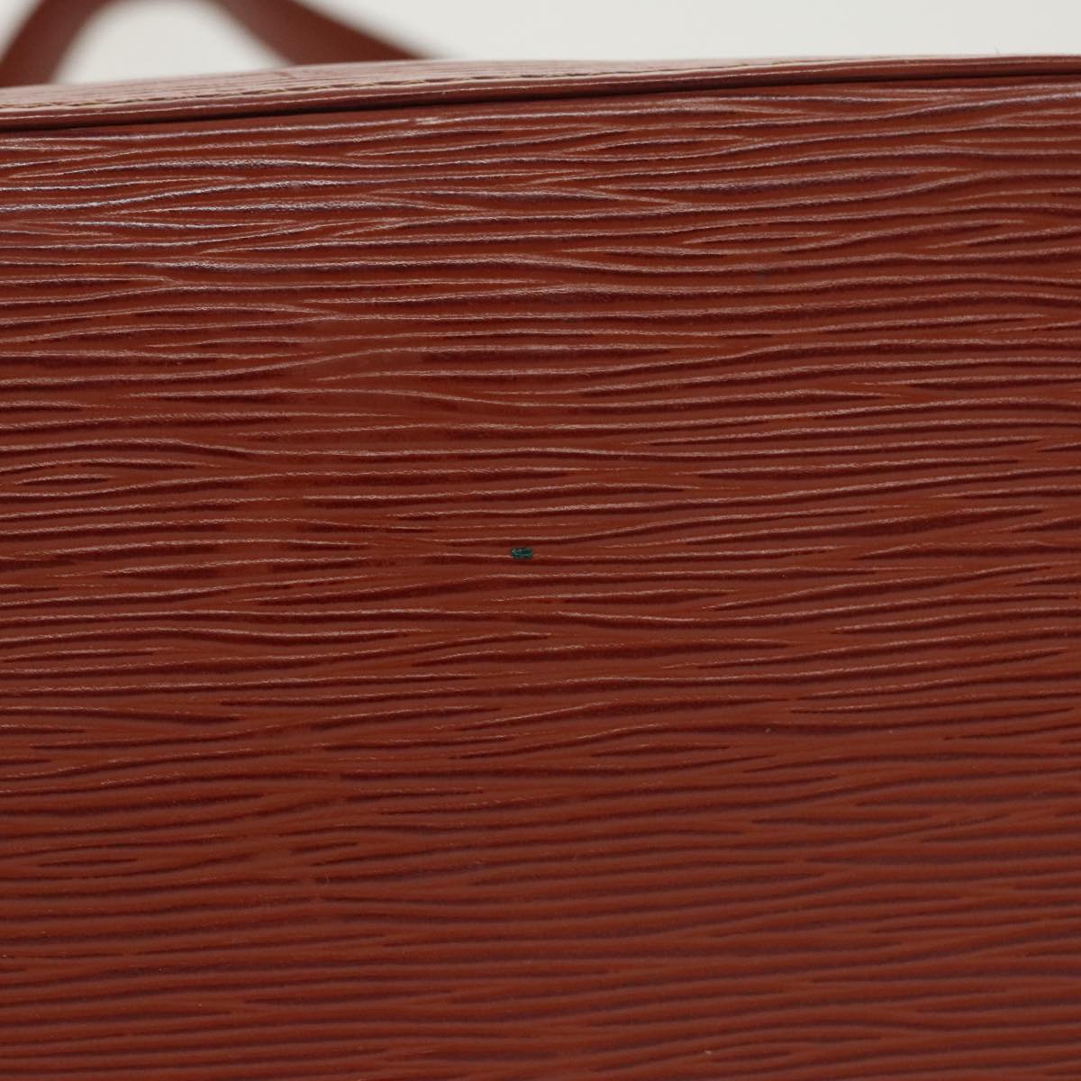 Louis Vuitton Sac D'épaule Brown Leather Shoulder Bag