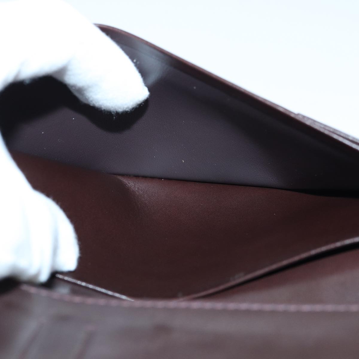 Louis Vuitton Brazza Brown Leather Wallet