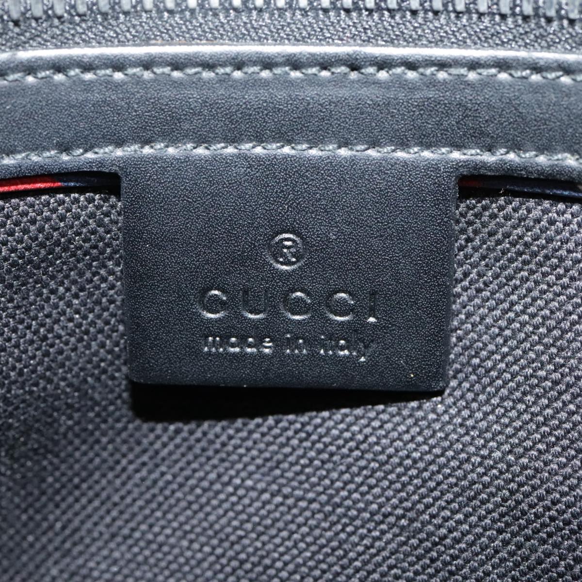 Gucci Jackie Black Canvas Shoulder Bag