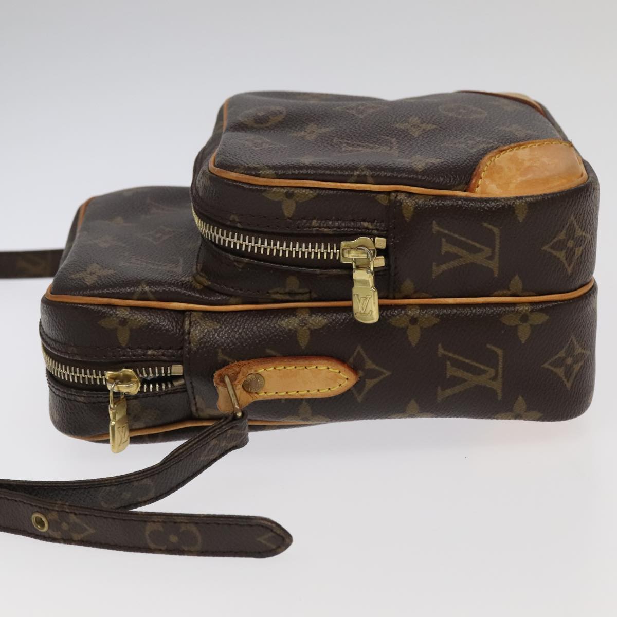 Louis Vuitton Amazon Brown Canvas Shoulder Bag