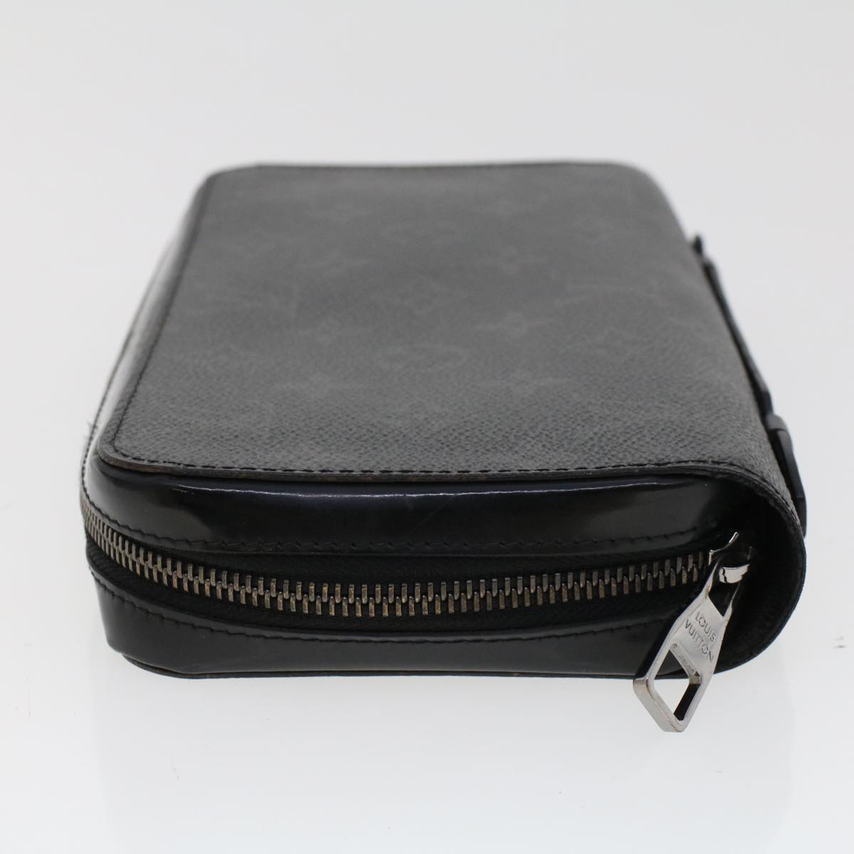 Louis Vuitton Zippy Xl Black Canvas Wallet