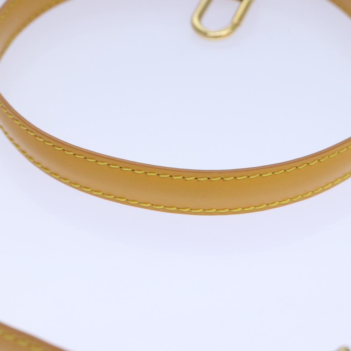 Louis Vuitton Shoulder Strap Camel Leather Bag Jewelry
