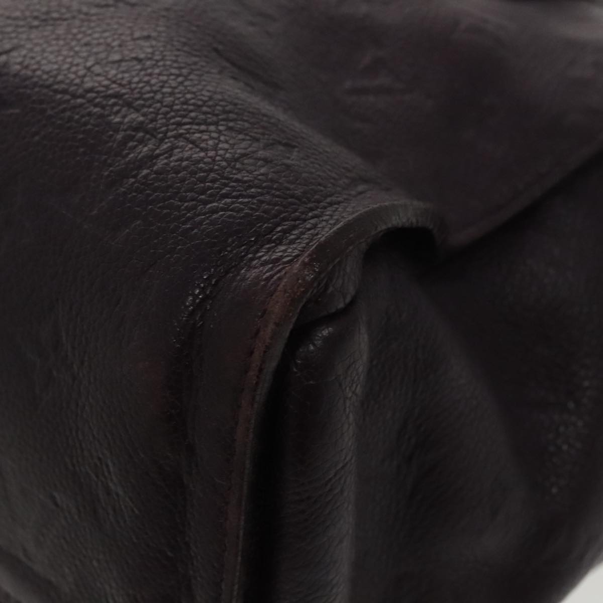 Louis Vuitton Lumineuse Purple Leather Shoulder Bag
