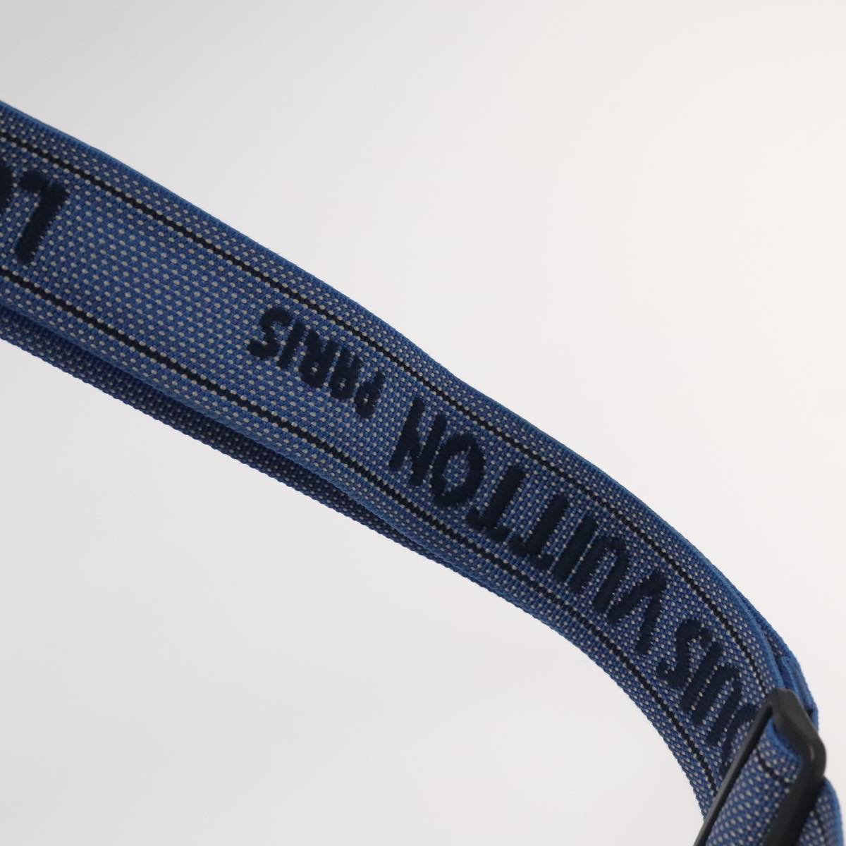 Louis Vuitton Marin Blue Canvas Shoulder Bag