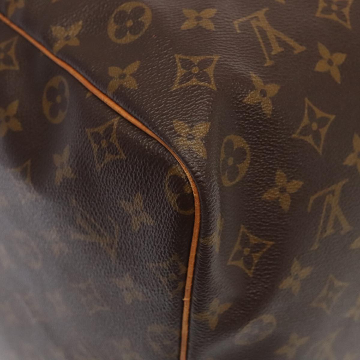 Louis Vuitton Keepall 60 Brown Canvas Travel Bag