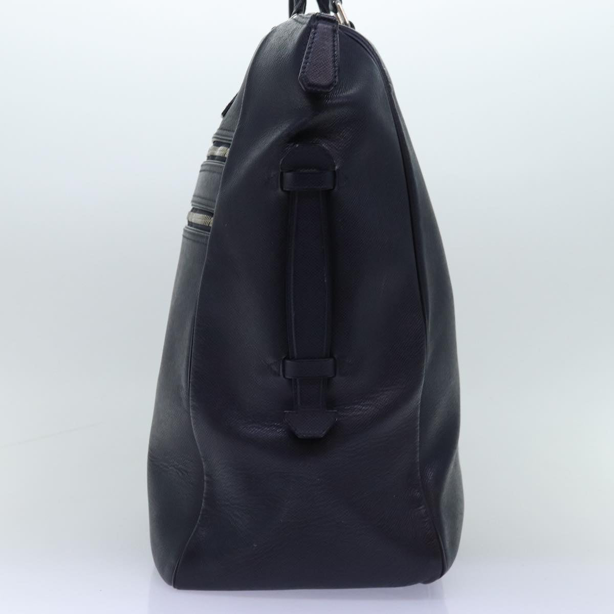 Louis Vuitton Marin Navy Leather Tote Bag