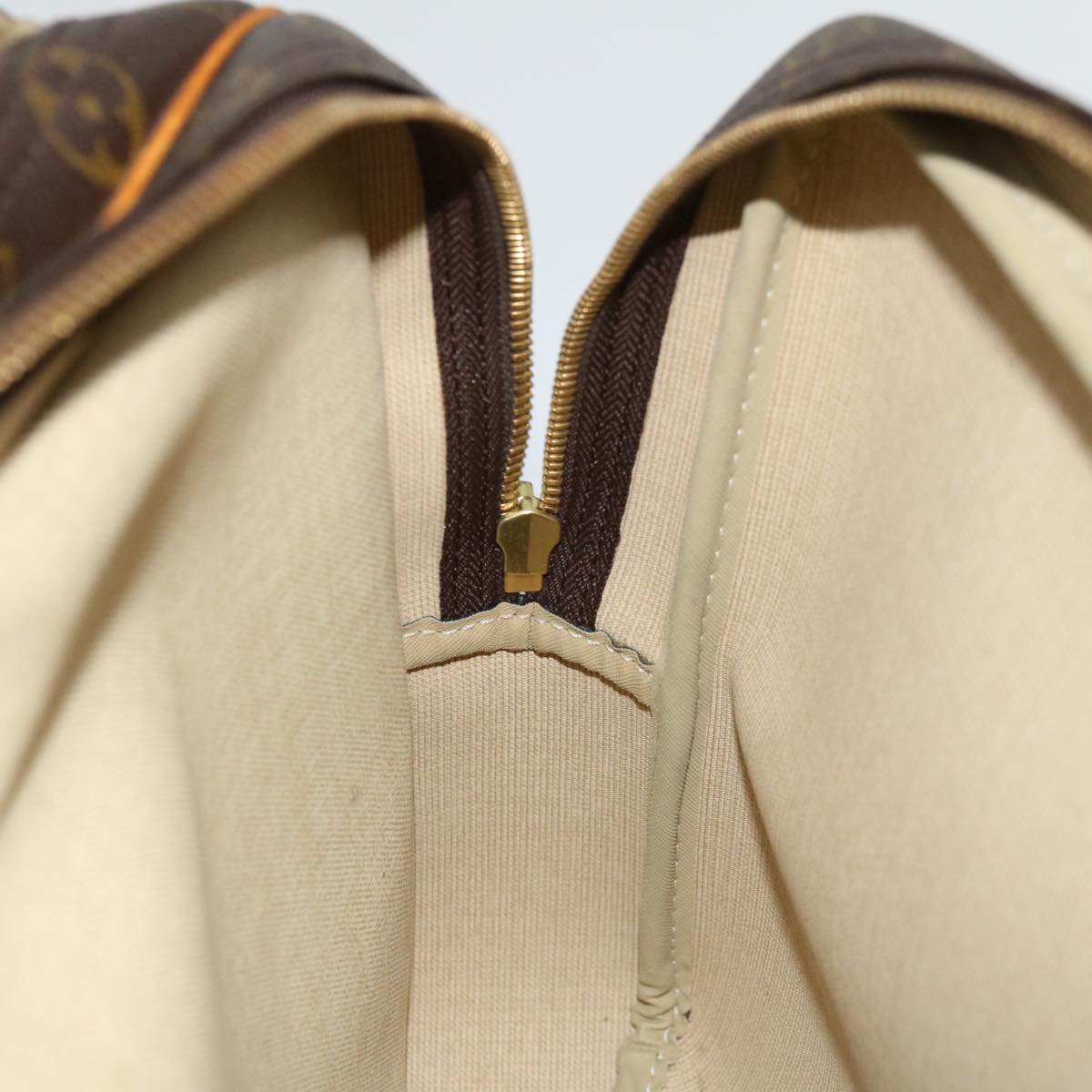 Louis Vuitton Reporter Brown Canvas Shoulder Bag