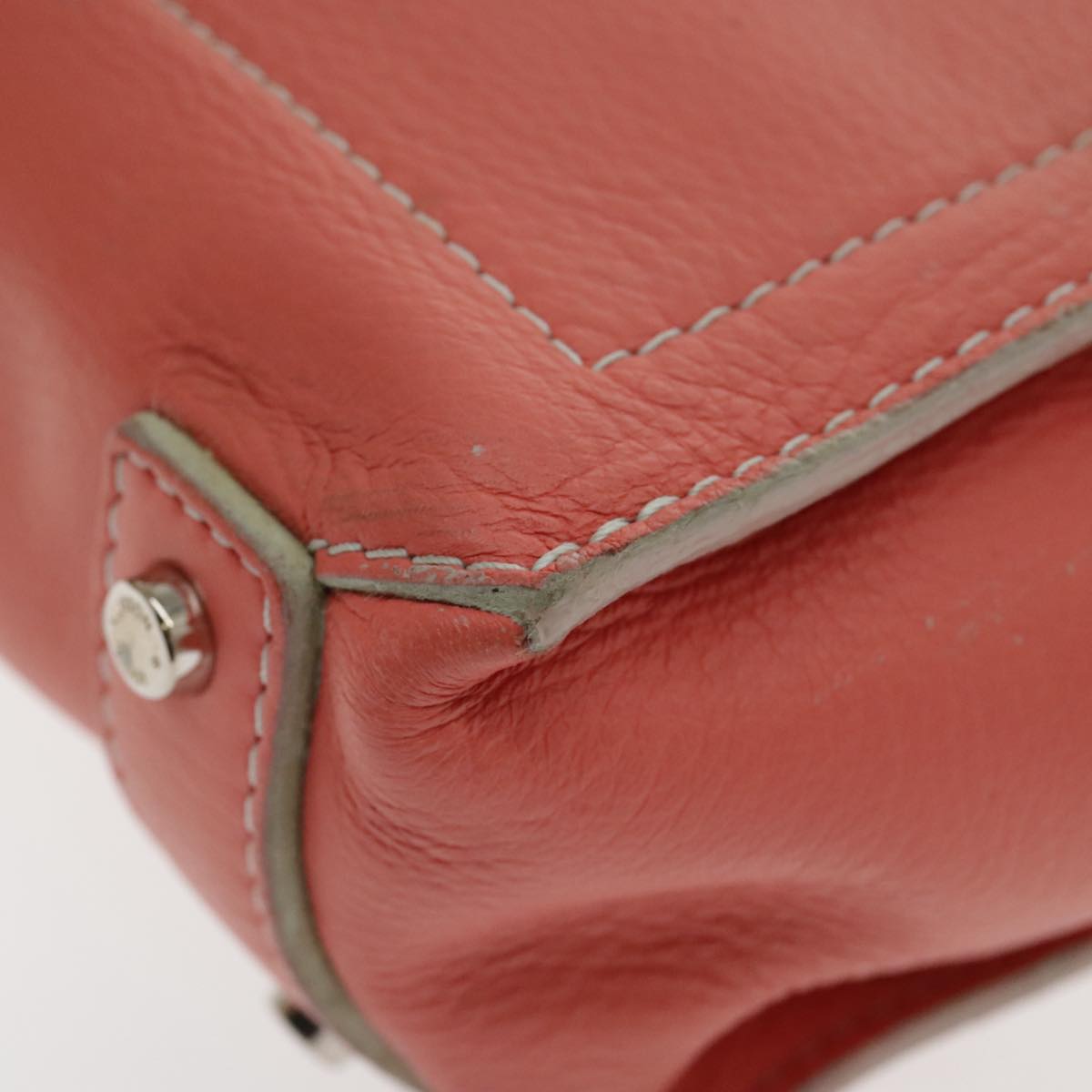 Louis Vuitton Pink Leather Shoulder Bag