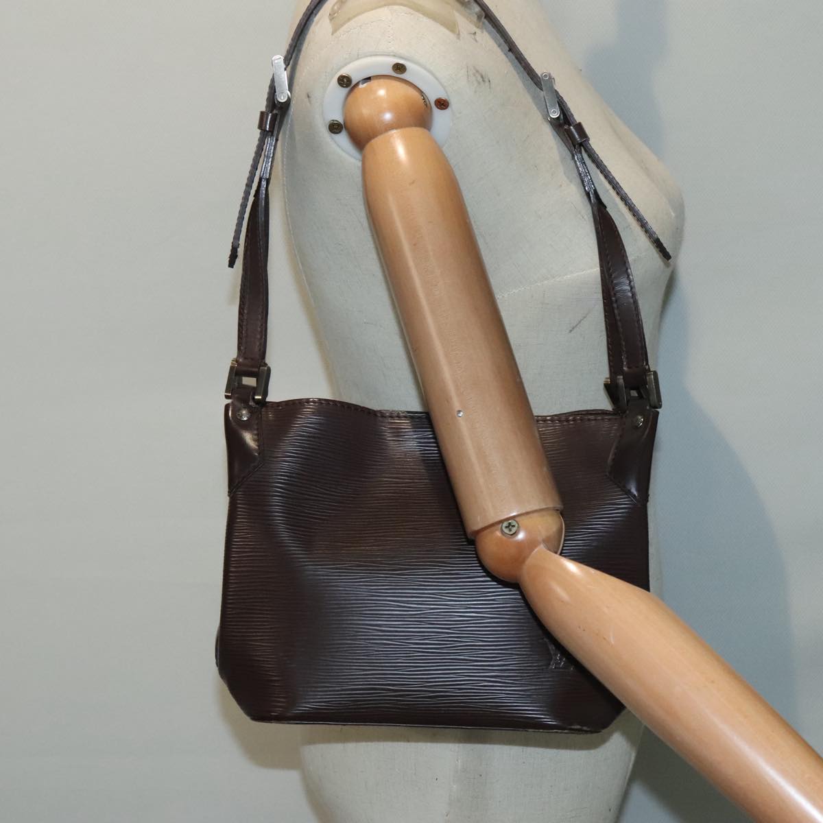 Louis Vuitton Mandala Brown Leather Shoulder Bag