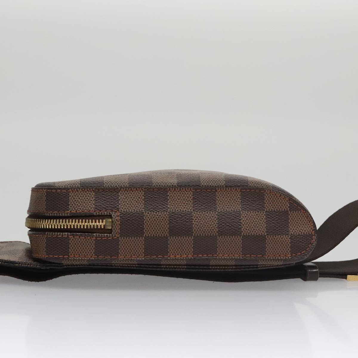 Louis Vuitton Geronimos Brown Canvas Shoulder Bag
