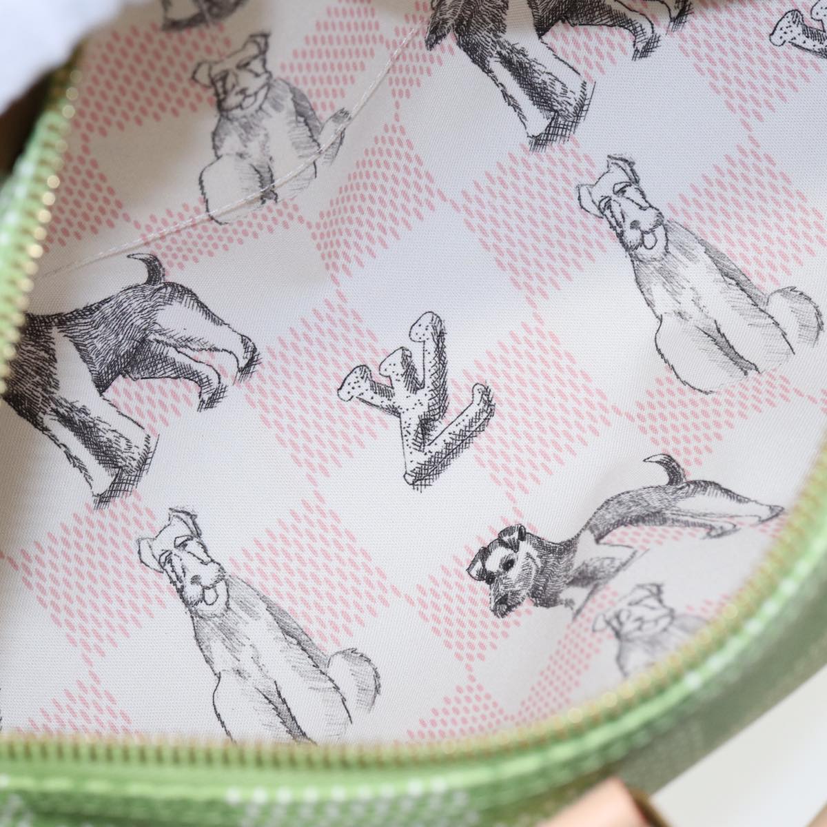 Louis Vuitton Speedy Bandoulière 35 Green Canvas Handbag