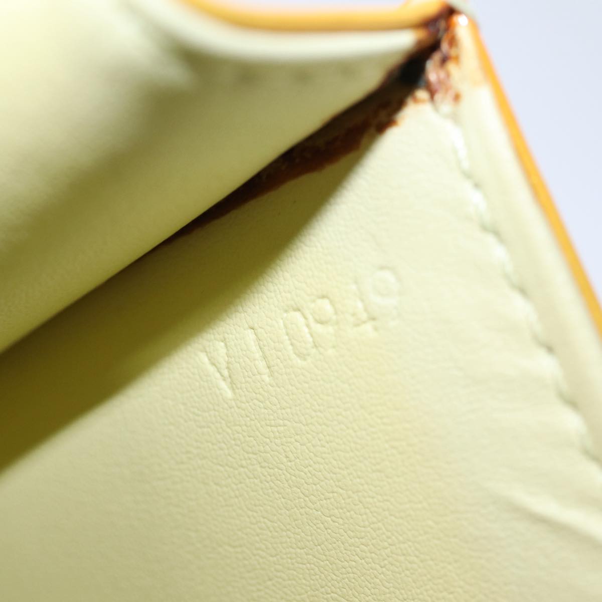 Louis Vuitton Spring Street Yellow Patent Leather Handbag