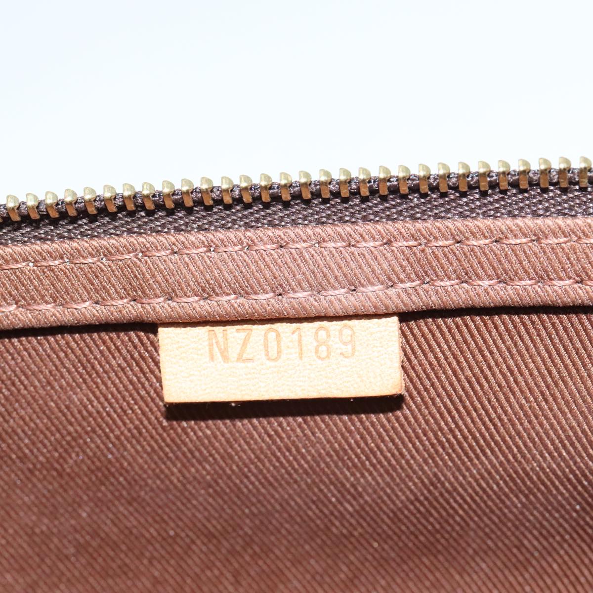 Louis Vuitton Cube Brown Canvas Clutch Bag