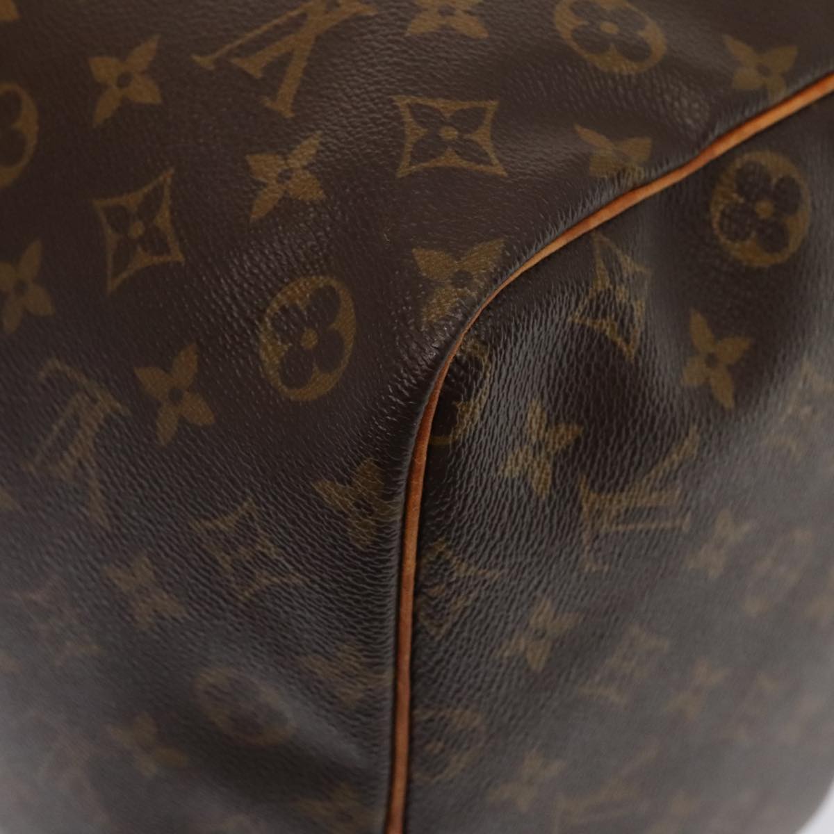 Louis Vuitton Keepall 60 Brown Canvas Travel Bag