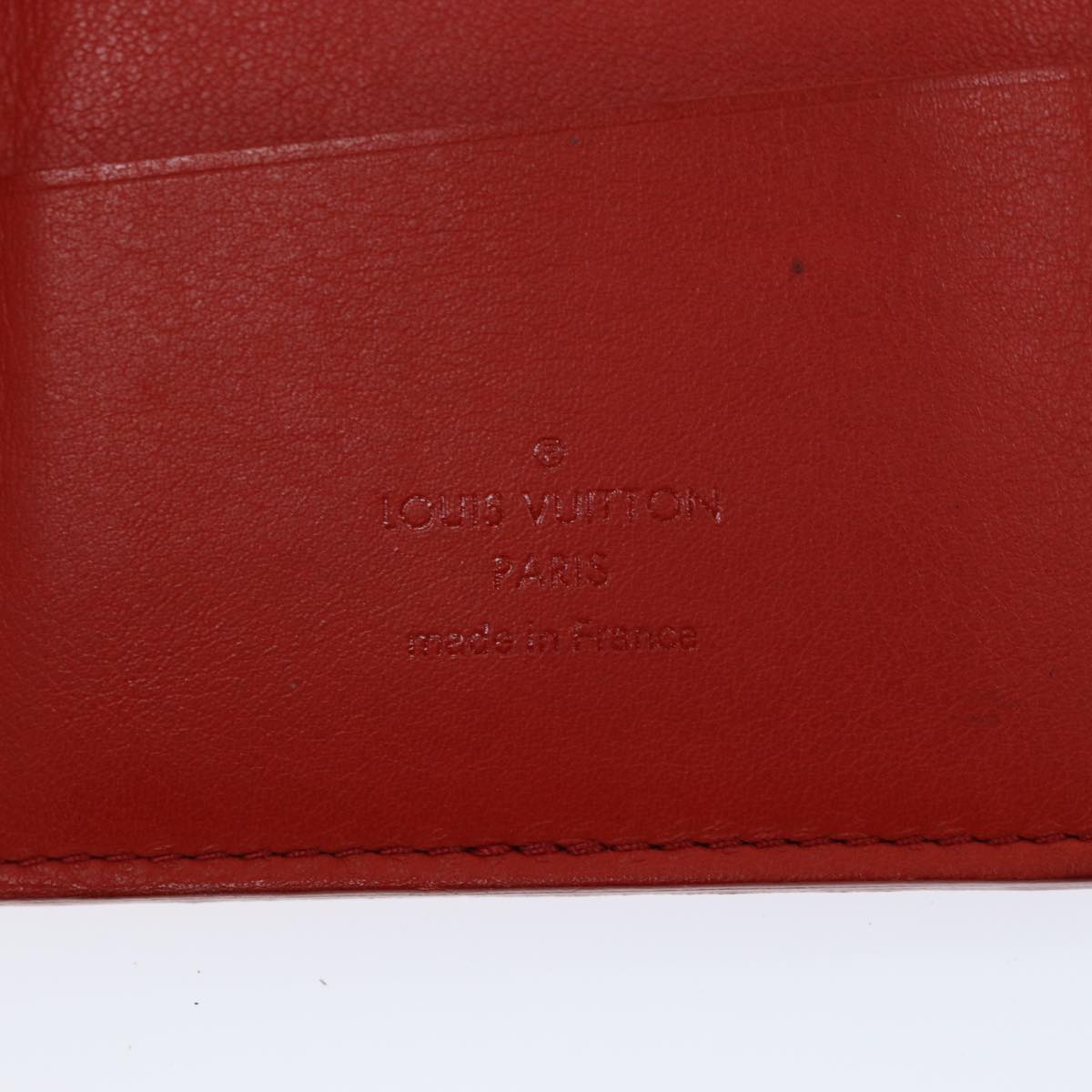 Louis Vuitton James Red Leather Wallet