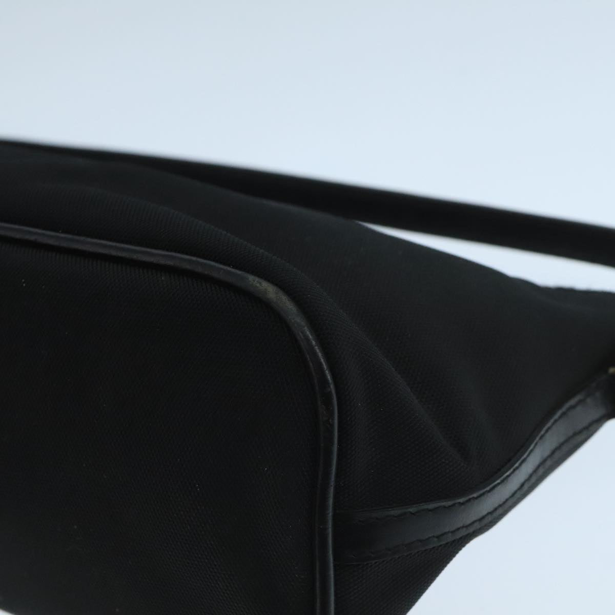 Gucci Baguette Black Canvas Clutch Bag