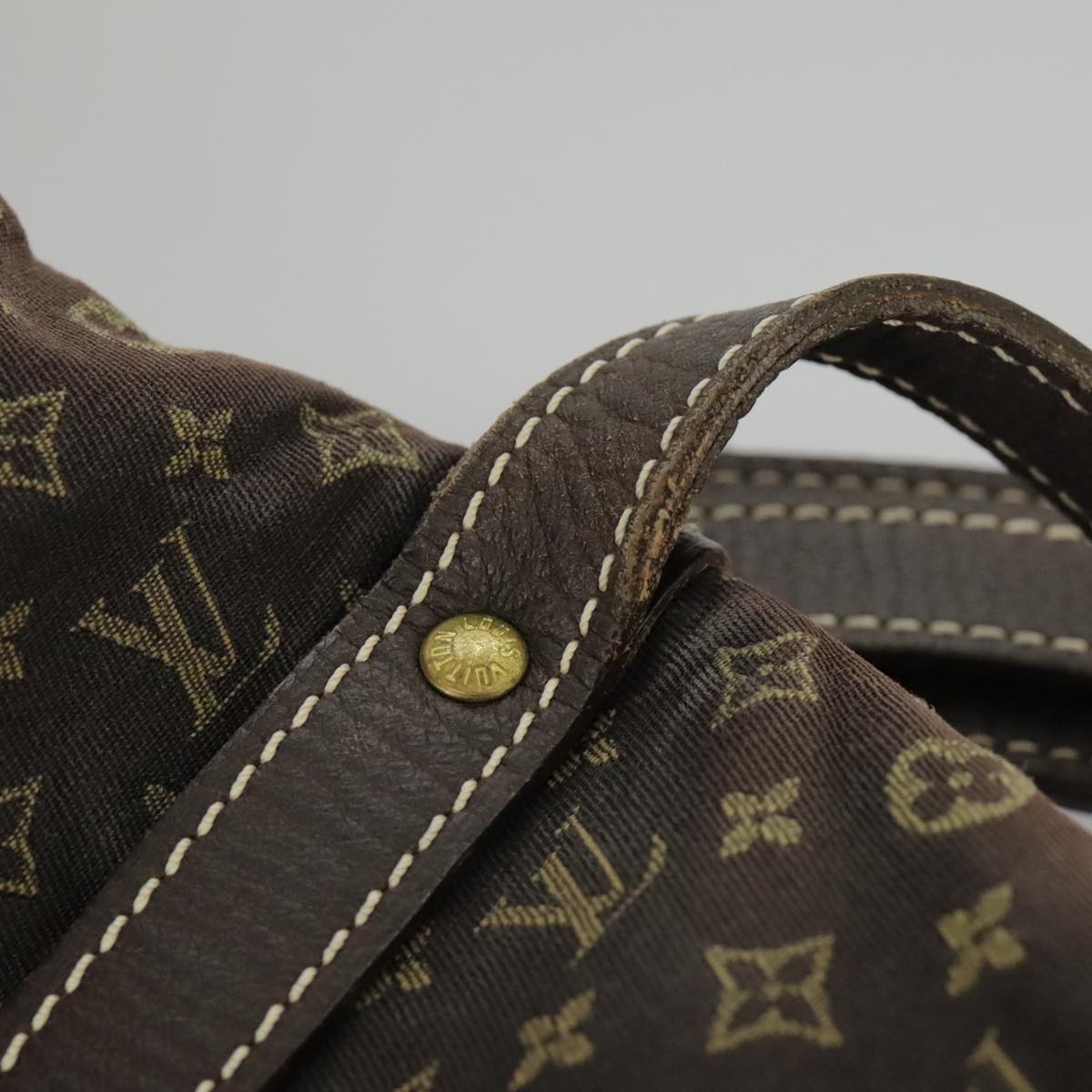 Louis Vuitton Saumur 30 Brown Canvas Shoulder Bag