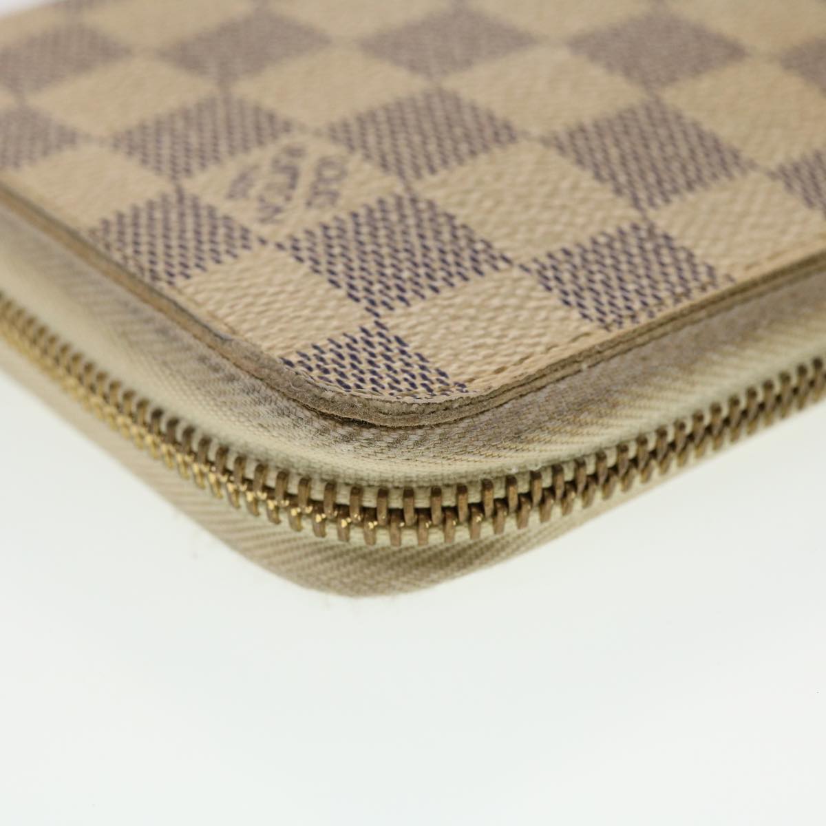 Louis Vuitton Zippy Organizer White Canvas Wallet