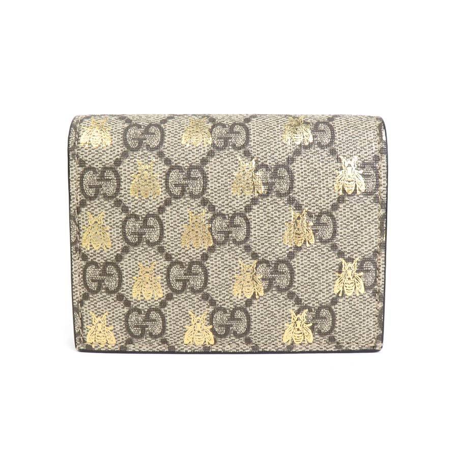 Gucci Brown Gg Supreme Wallet (Bi-Fold) ()