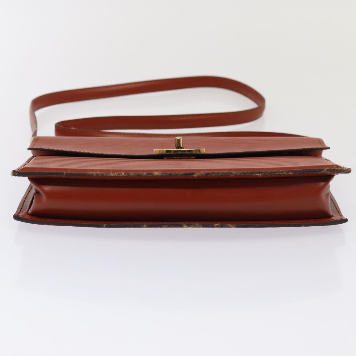 Louis Vuitton Presbourg Brown Leather Shoulder Bag