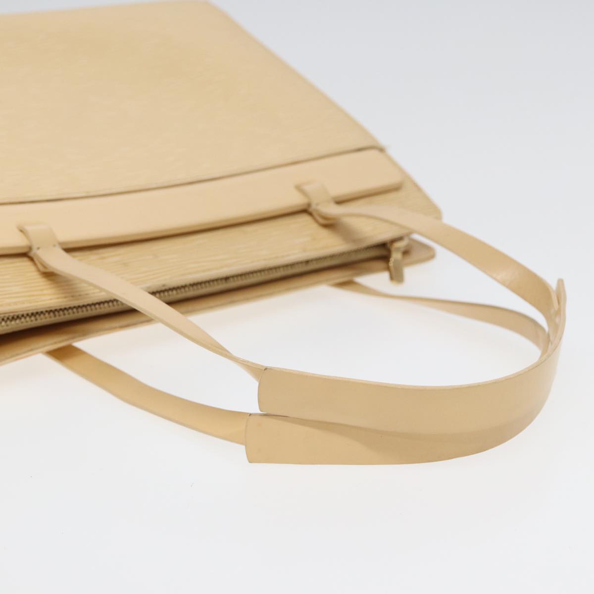 Louis Vuitton Croisette Ecru Leather Tote Bag