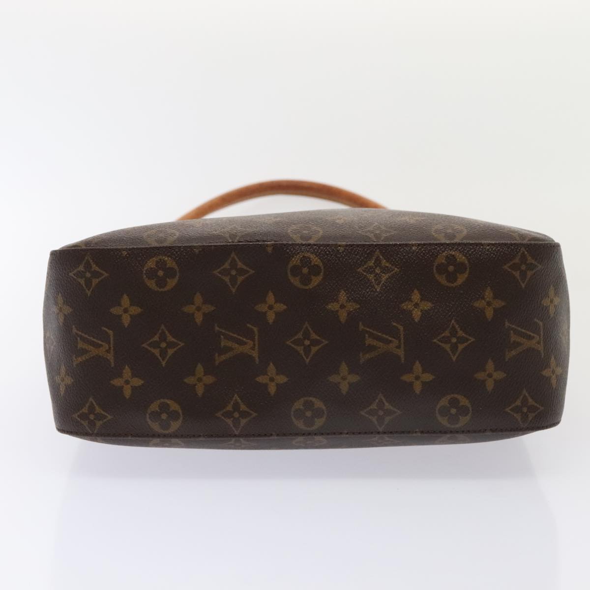 Louis Vuitton Looping Gm Brown Canvas Shoulder Bag