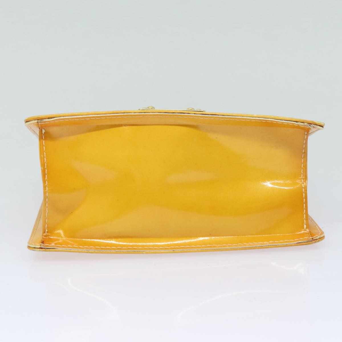 Louis Vuitton Spring Street Yellow Patent Leather Handbag