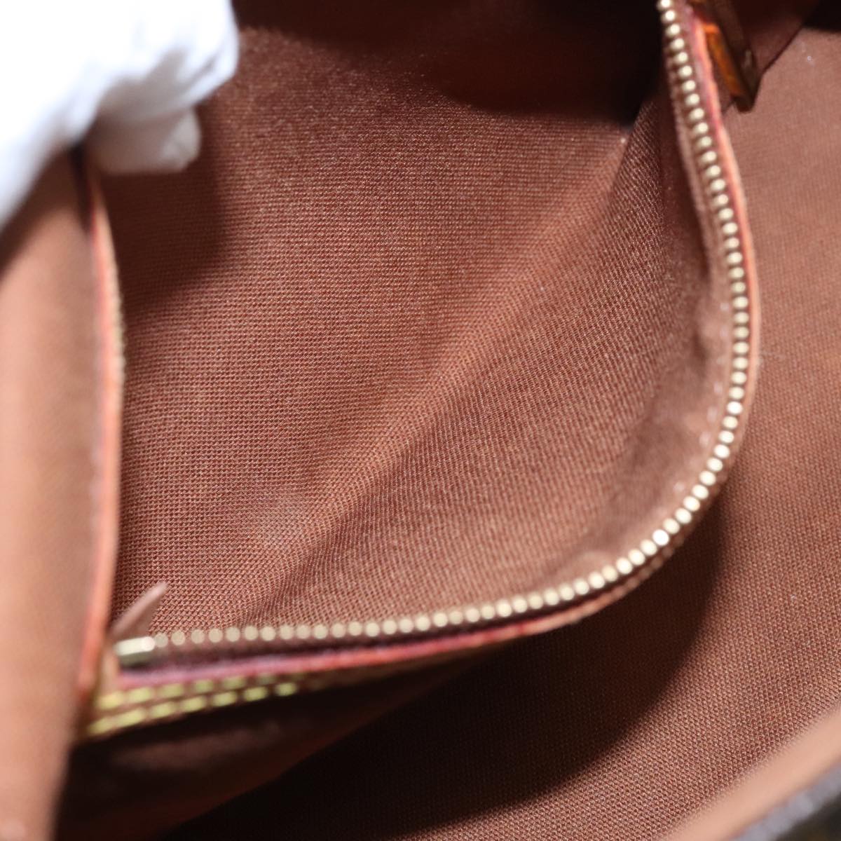 Louis Vuitton Mini Looping Brown Canvas Shoulder Bag