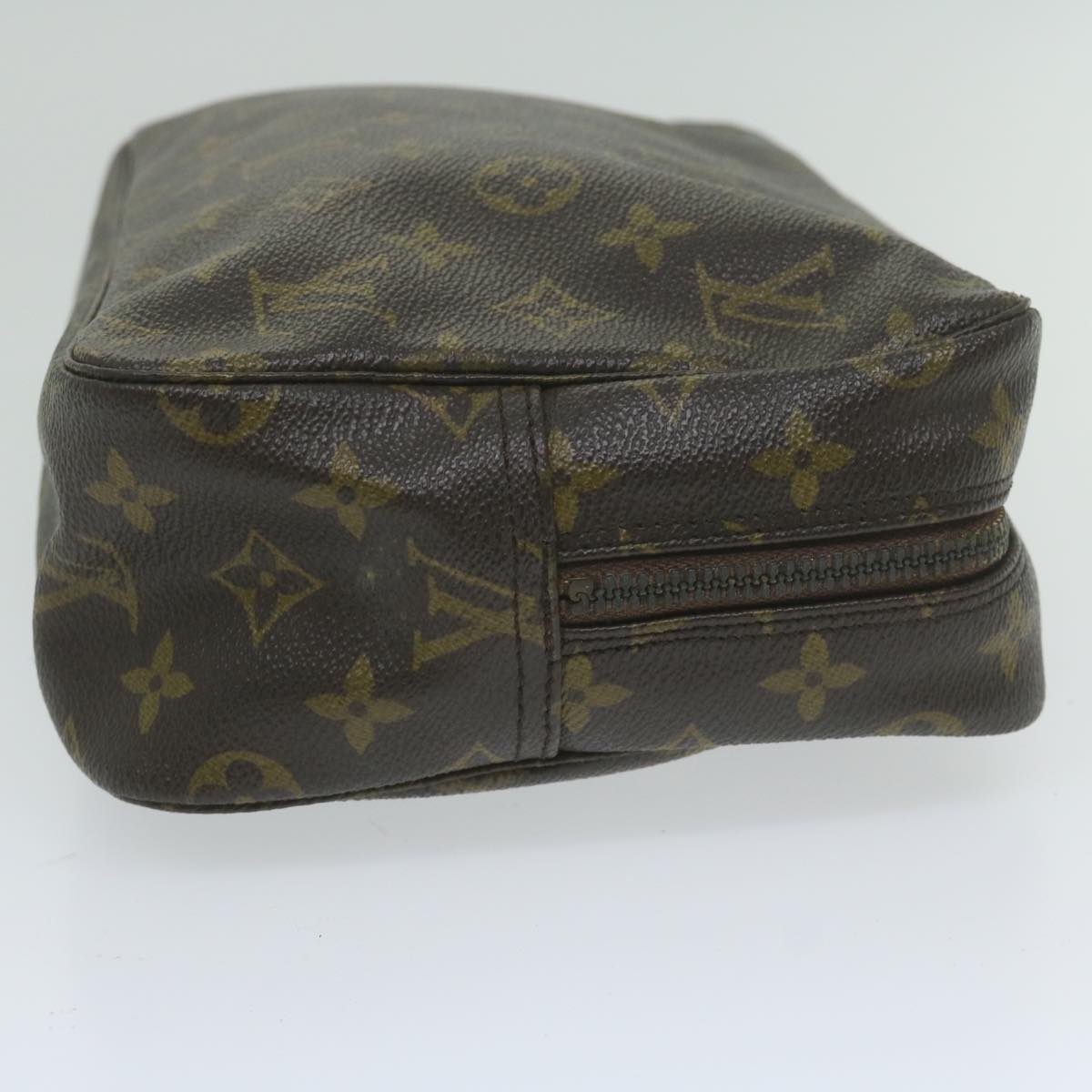 Louis Vuitton Trousse De Toilette Brown Canvas Clutch Bag