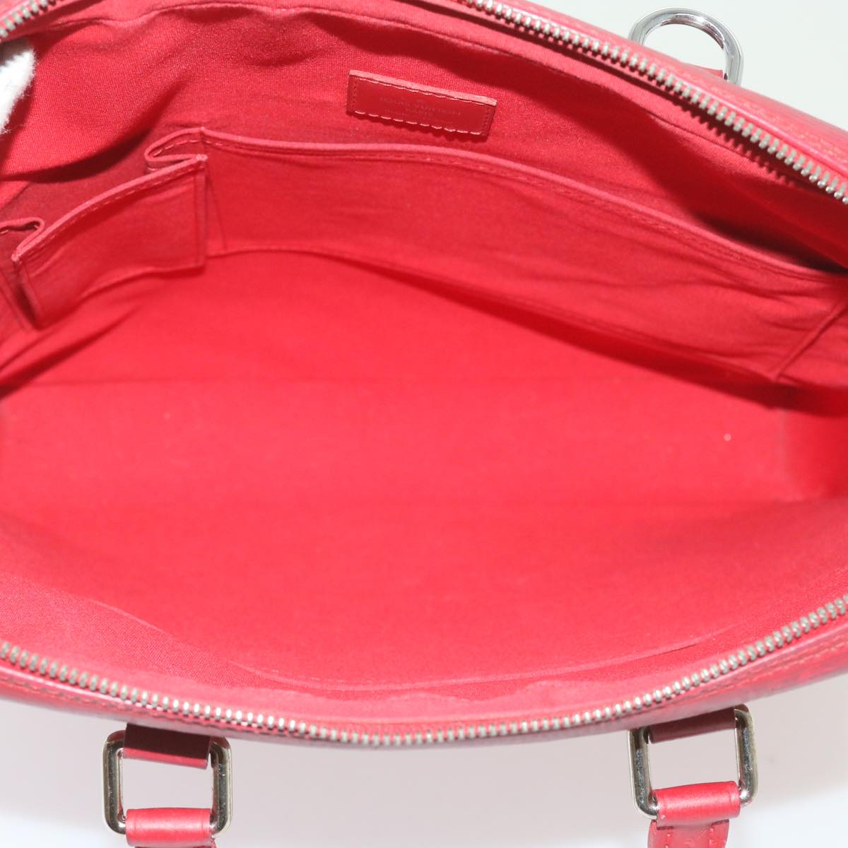Louis Vuitton Vivienne Red Leather Briefcase Bag